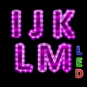 Alphabet Stock-Illustration