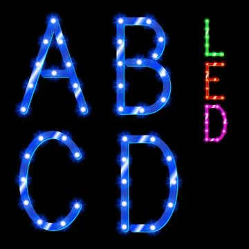 Alphabet Stock Illustration