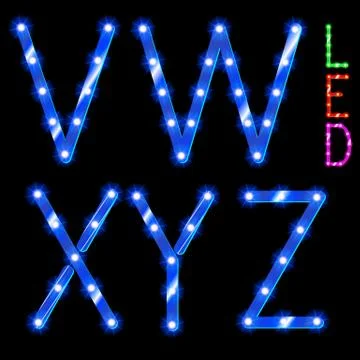 Alphabet Illustrazione stock