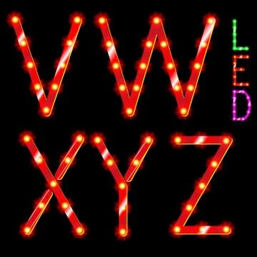 Alphabet Illustrazione stock