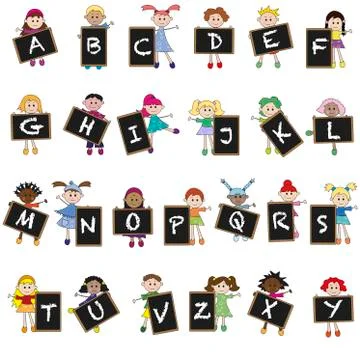 Alphabet Stock Illustration