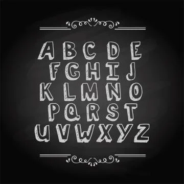 Alphabet Stock Illustration