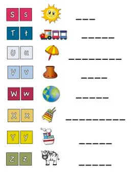 Alphabet Stock Illustration