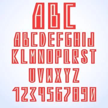 Alphabet. Stock Illustration