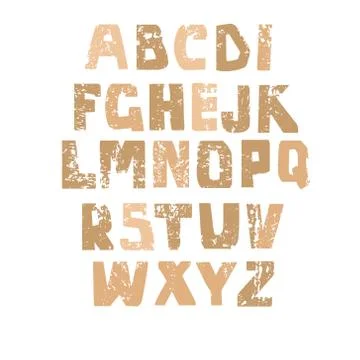 Alphabet Stock Illustration
