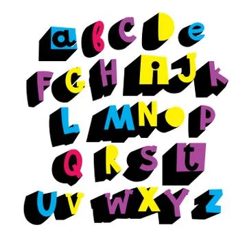 Alphabet Stock Illustration