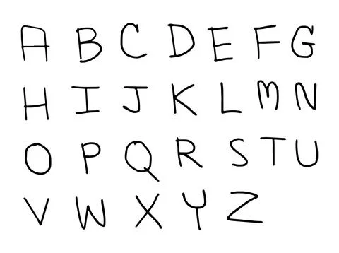 Alphabet Stock Illustration