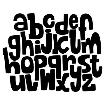 Alphabet Stock Illustration