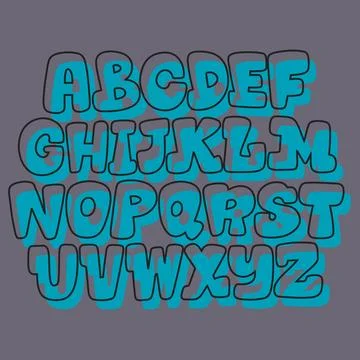 Alphabet Stock Illustration