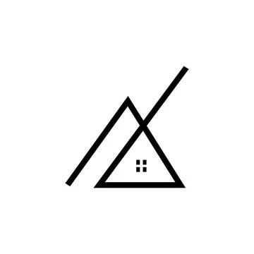 Alphabet Initials logo AB, BA, A and B Stock Illustration