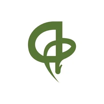 Alphabet Initials logo AB, BA, A and B Stock Illustration