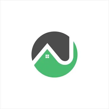 Alphabet Initials logo AJ, JA, A and J Stock Illustration
