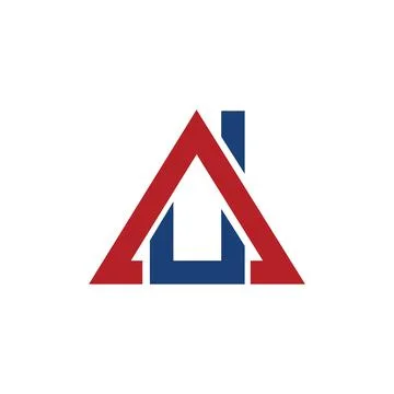 Alphabet Initials logo AJ, JA, A and J Stock Illustration