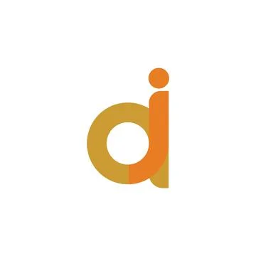 Alphabet Initials logo AJ, JA, A and J Stock Illustration