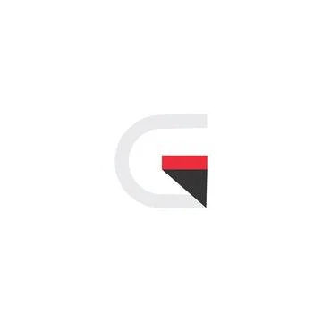 Alphabet Initials logo EG, GE, E and G Stock Illustration