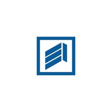 Alphabet Initials logo Ei, iE, E and I Stock-Illustration