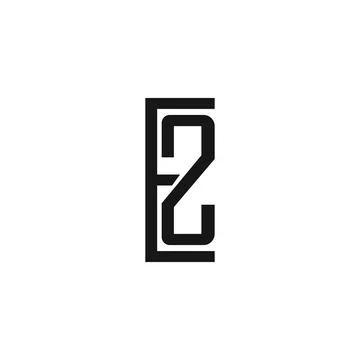 Alphabet Initials logo ES, SE, E and S Stock Illustration