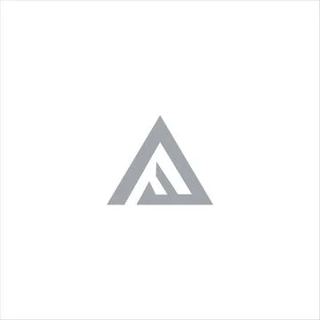 Alphabet Initials logo FA, AF, F and A Stock Illustration