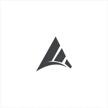 Alphabet Initials logo FA, AF, F and A Stock Illustration