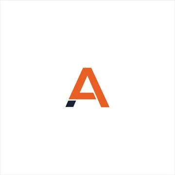 Alphabet Initials logo LA, AL, L and A Stock Illustration