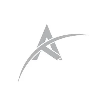 Alphabet Initials logo AT, TA, A and T Stock Illustration