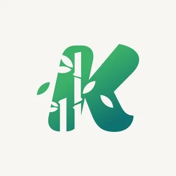 Alphabet K of Zen Stock Illustration