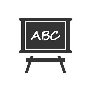 Alphabet Learning Icon Stock Illustration