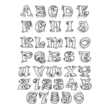 3D Model: Alphabet Letter Characters #90890035 | Pond5