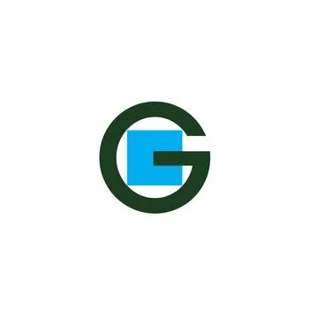 Alphabet letter G logo vector design Stock Illustration