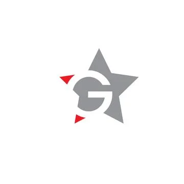 Alphabet letter G logo vector design Stock Illustration