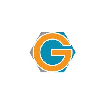 Alphabet letter G logo vector design Stock Illustration