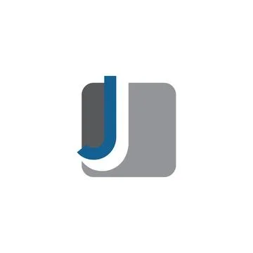 Alphabet letter J logo vector design Stock Illustration