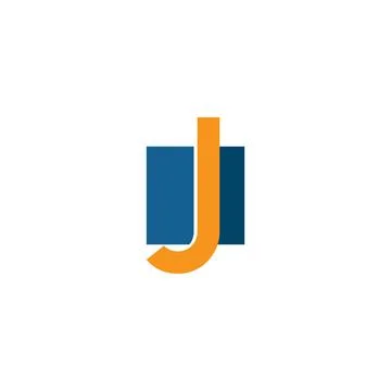 Alphabet letter J logo vector design Stock Illustration