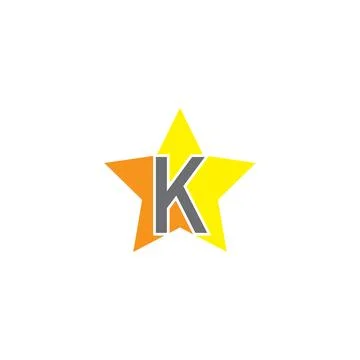 Alphabet letter K logo vector design Stock Illustration