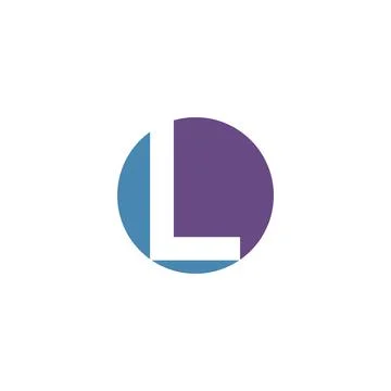Alphabet letter L logo vector design Stock Illustration