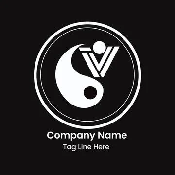 Alphabet letter V logo vector Template and monogram, Professional Modern icon Stock Illustration