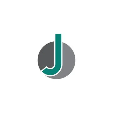 Alphabet letterJ logo vector design Stock Illustration