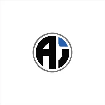 Alphabet letters Initials Monogram logo AI, IA, A and I Stock Illustration