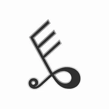 Alphabet letters Initials Monogram logo BE, EB, B and E Stock Illustration