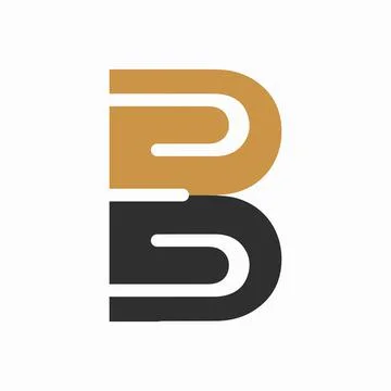 Alphabet letters Initials Monogram logo BE, EB, B and E Stock Illustration