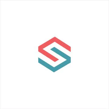 Alphabet letters Initials Monogram logo CS, SC, C and S Stock-Illustration