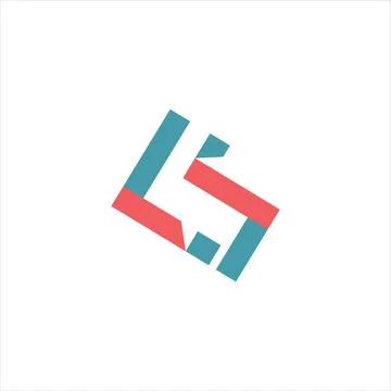 Alphabet letters Initials Monogram logo CS, SC, C and S Stock-Illustration