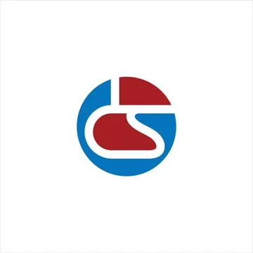 Alphabet letters Initials Monogram logo CS, SC, C and S Stock-Illustration