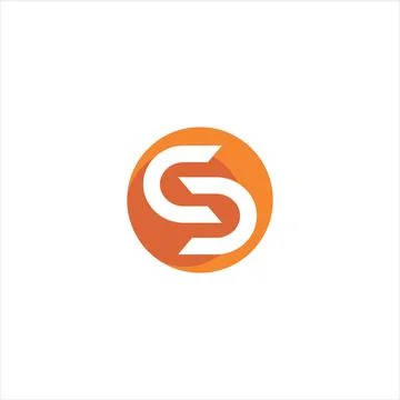 Alphabet letters Initials Monogram logo CS, SC, C and S Stock-Illustration