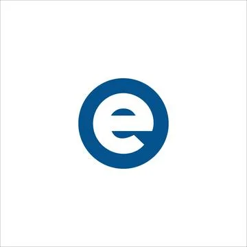 Alphabet letters Initials Monogram logo OE, EO, O and E Stock Illustration