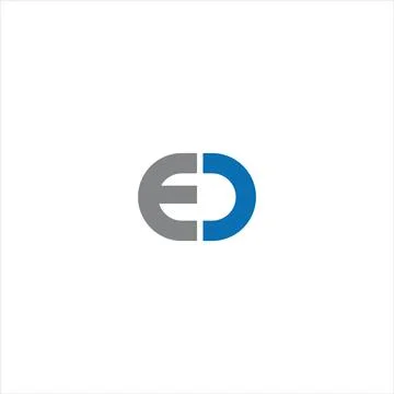 Alphabet letters Initials Monogram logo QE, EQ, Q and E Stock Illustration