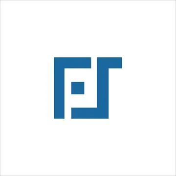 Alphabet letters Initials Monogram logo FS, SF, F and S Stock Illustration