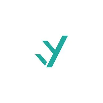 Alphabet letters Initials Monogram logo FY, YF, F and Y Stock-Illustration