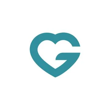 Alphabet letters Initials Monogram logo G, GG Ilustración de archivo