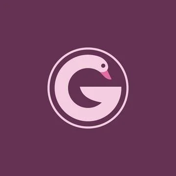 Alphabet letters Initials Monogram logo G, GG Stock Illustration